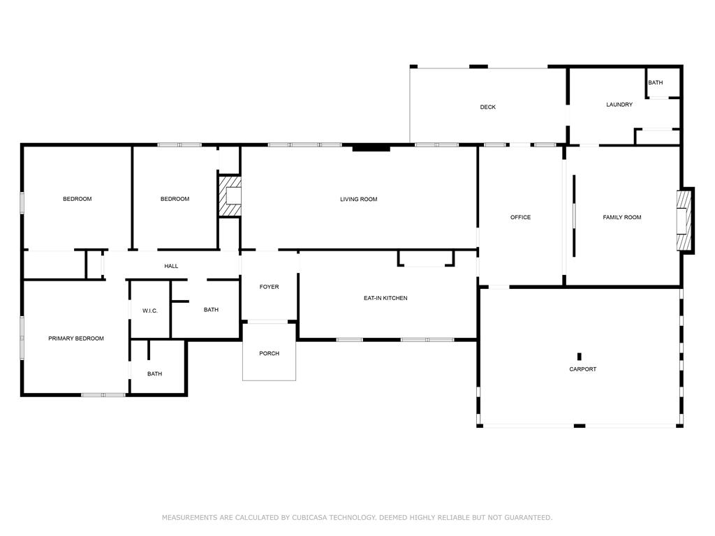 Floor Plan “ Brick House” 