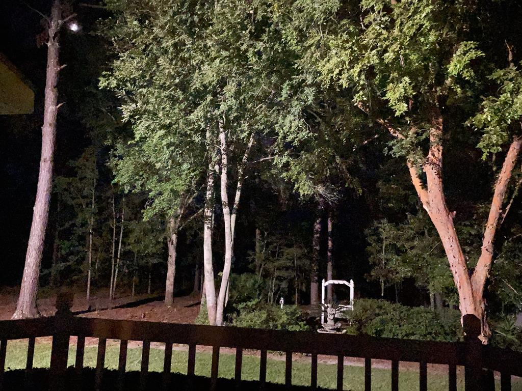 Lighting from deck